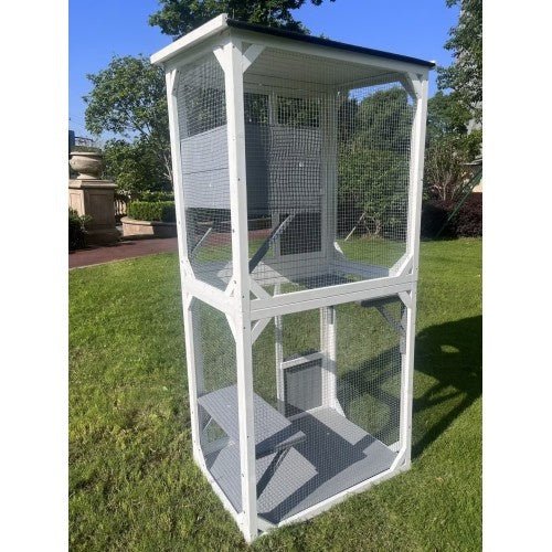 Outdoor Indoor Cat Pet Climbing Frame Game Cage Cute Large Space - Yahko Merchandise
