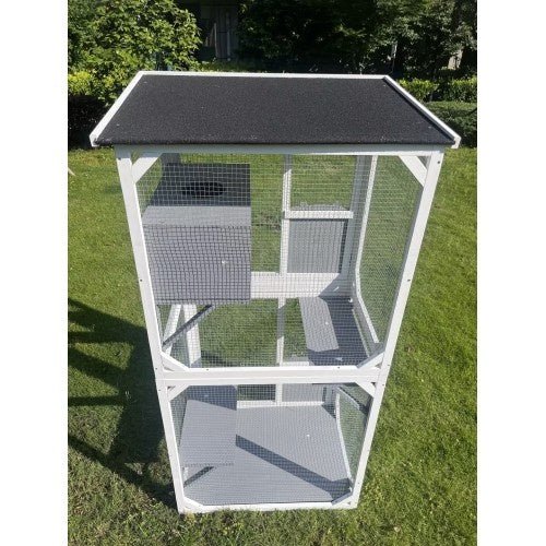 Outdoor Indoor Cat Pet Climbing Frame Game Cage Cute Large Space - Yahko Merchandise