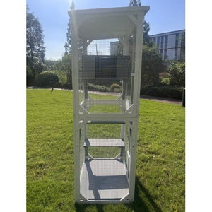 Outdoor Indoor Cat Pet Climbing Frame Game Cage Cute Large Space - Yahko Merchandise