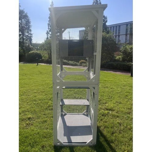 Outdoor Indoor Cat Pet Climbing Frame Game Cage Cute Large Space - Yahko Merchandise