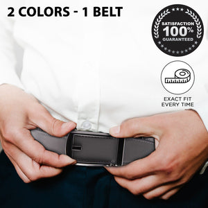 Patented Reversible Ratchet Belt 2 Colors (1 Belt) - Yahko Merchandise