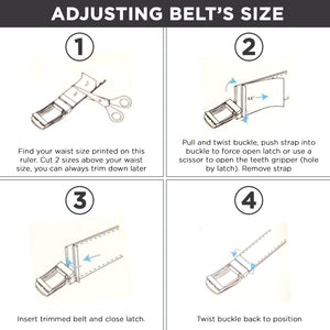 Patented Reversible Ratchet Belt 2 Colors (1 Belt) - Yahko Merchandise