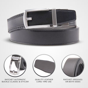 Patented Reversible Ratchet Belt 2 Colors (1 Belt) - Yahko Merchandise