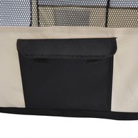 PawHut 49.2 - inch Soft Pet Playpen Folding Tent Kennel Puppy Cat Dog - Yahko Merchandise