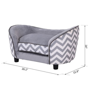 PawHut Pet Soft Warm Sofa Elevated Dog Puppy Sleeping Bed Bed Raised - Yahko Merchandise