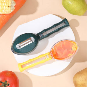Peeling Knife With Storage Lid Fruit And Potato Peeler Kitchen Gadgets - Yahko Merchandise
