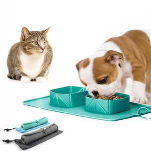 Pet Bowl Silicone Folding Pet Bowl - Yahko Merchandise