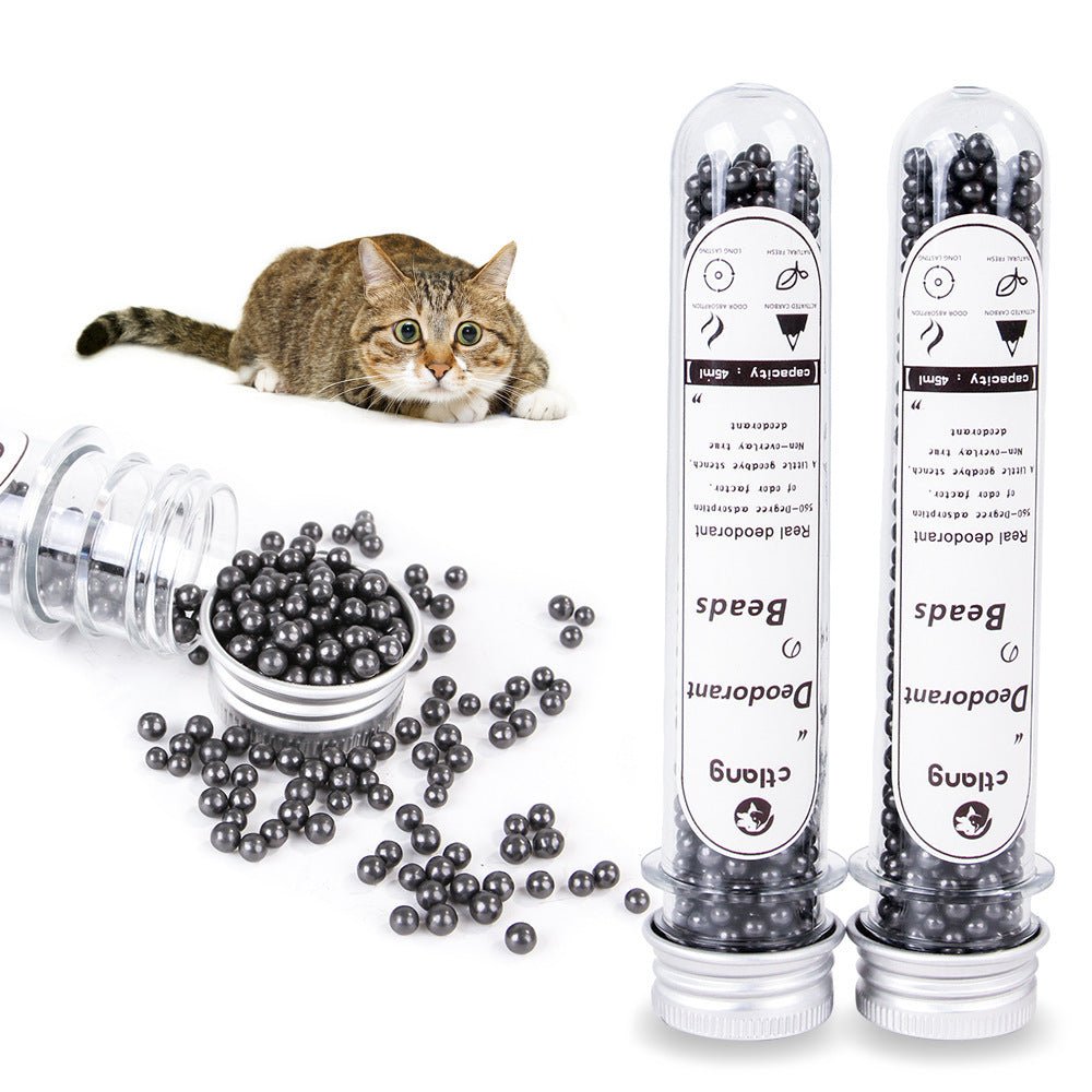 Pet Cat Litter Deodorizing Powder Remove Bamboo Charcoal Activated Carbon Box Pet Odor Neutralizer Cat - Yahko Merchandise