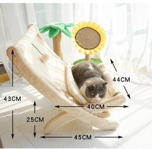 Pet Cat Sofa Bed Sunbathing Chair - Yahko Merchandise
