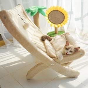 Pet Cat Sofa Bed Sunbathing Chair - Yahko Merchandise