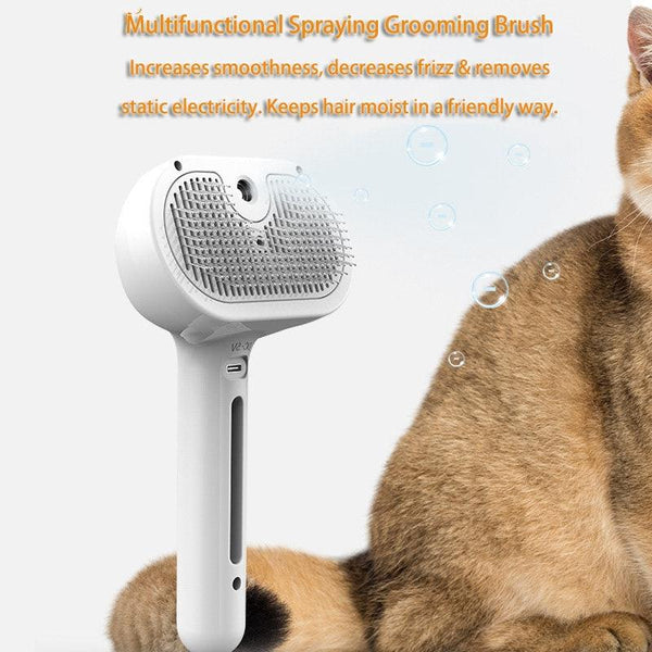 Pet Comb Self Cleaning Pets Hair Remover Brush For Dogs Grooming Comb - Yahko Merchandise