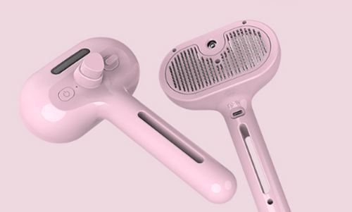 Pet Comb Self Cleaning Pets Hair Remover Brush For Dogs Grooming Comb - Yahko Merchandise