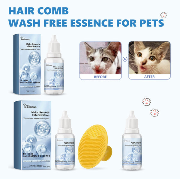 Pet Disposable Essence Dogs And Cats Clean Hair - Yahko Merchandise