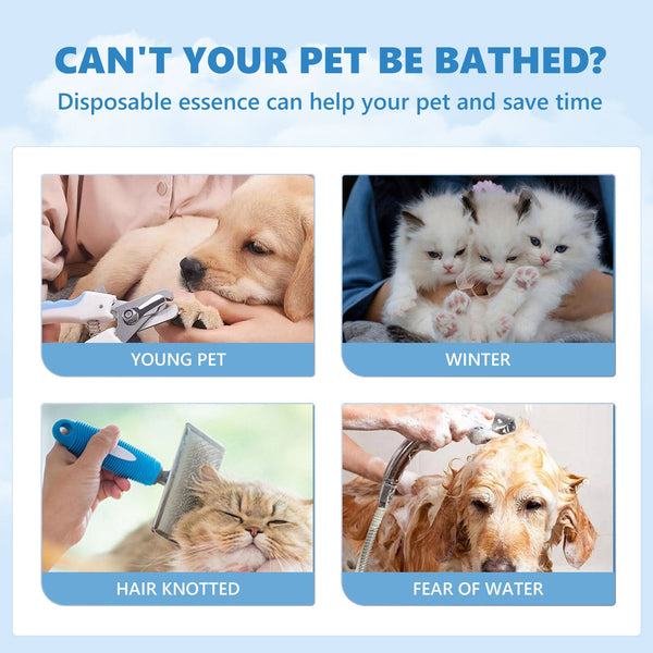 Pet Disposable Essence Dogs And Cats Clean Hair - Yahko Merchandise