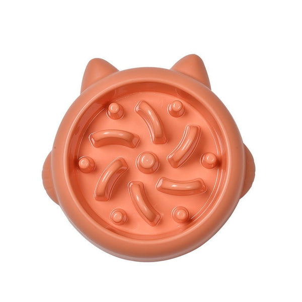 Pet Dog Cat Slow Feeder Bowls Anti Choking Slow Feeder Dish Bowl Home Dog Eating Plate Anti Gulping Bowl Supplies - Yahko Merchandise