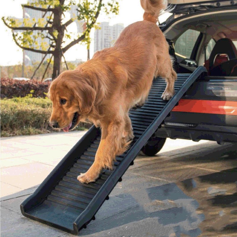 Pet Folding Ladder Slope Non - slip Plastic Stairs - Yahko Merchandise