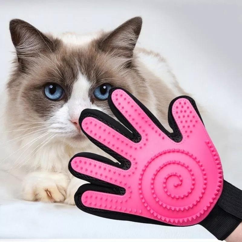 Pet Grooming Dog Deshedding Glove Efficient Cat Brush Pet Hair Remover - Yahko Merchandise