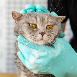 Pet Grooming Hair Comb Glove - Gentle Massage And Shedding Brush For - Yahko Merchandise