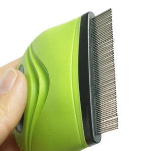 Pet Life 'Grazer' Handheld Travel Grooming Cat And Dog Flea And Tick - Yahko Merchandise