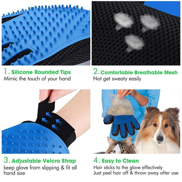Pet Perfect Grooming Glove: The Ultimate Hair Remover And Massager For - Yahko Merchandise