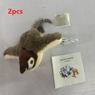Pet Plush Toy Making Sound Electric Fish Jumping Winged Bird - Yahko Merchandise