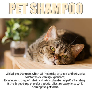 Pet Shampoo Mild And Clean Pet Cat And Dog Hair Soft And Unknotted Shampoo Shampoo - Yahko Merchandise