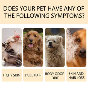 Pet Shampoo Mild And Clean Pet Cat And Dog Hair Soft And Unknotted Shampoo Shampoo - Yahko Merchandise