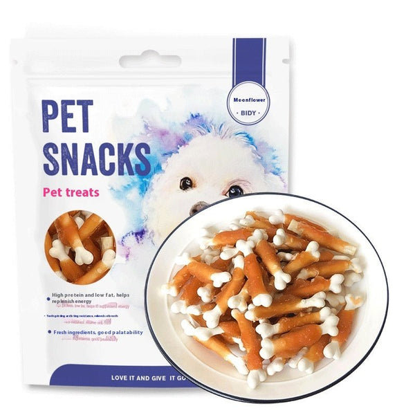 Pet Snack Chicken Wrapped Around Milk Bones 400g - Yahko Merchandise