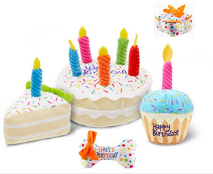Pet Supplies Plush Toy Dog Birthday Gift - Yahko Merchandise
