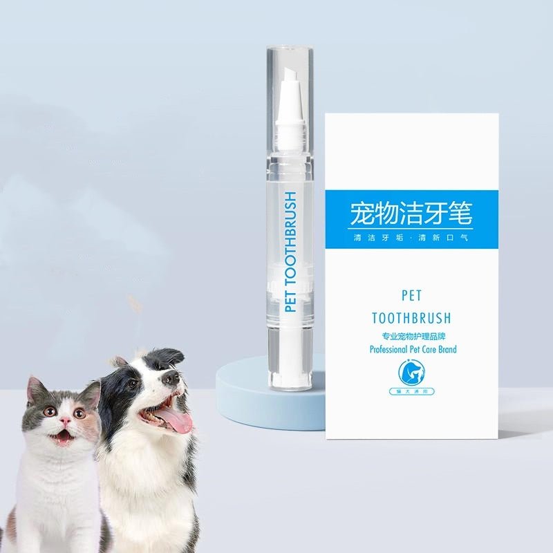 Pet Toothbrush Pen Teeth Cleaning Tools Breath Pet - Yahko Merchandise