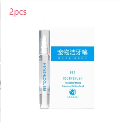 Pet Toothbrush Pen Teeth Cleaning Tools Breath Pet - Yahko Merchandise