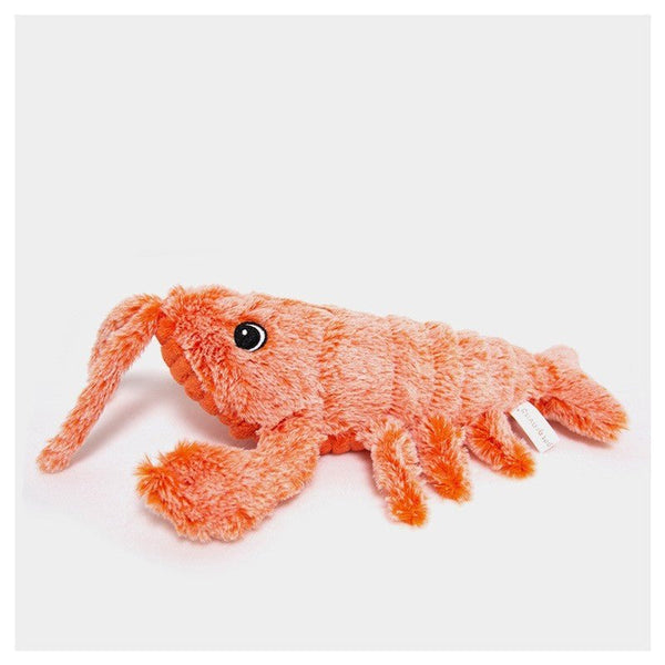 Pet Toys Electric Jumping Shrimp USB Charging Simulation Lobster Funny Cat Plush Pets Toy - Yahko Merchandise
