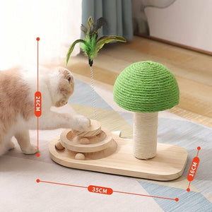 Pet Tree Scratching Post with Toy - Yahko Merchandise