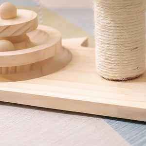 Pet Tree Scratching Post with Toy - Yahko Merchandise