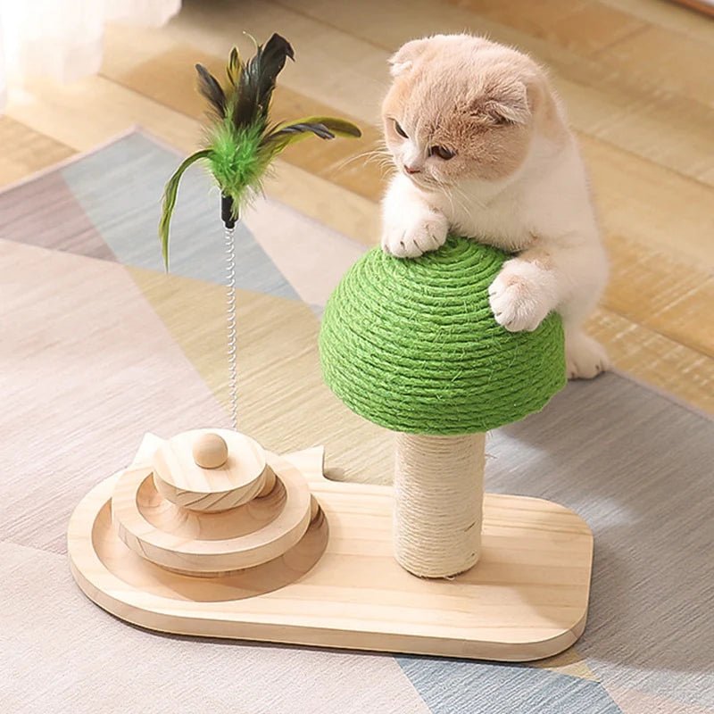 Pet Tree Scratching Post with Toy - Yahko Merchandise