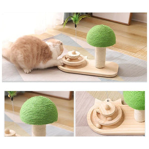 Pet Tree Scratching Post with Toy - Yahko Merchandise