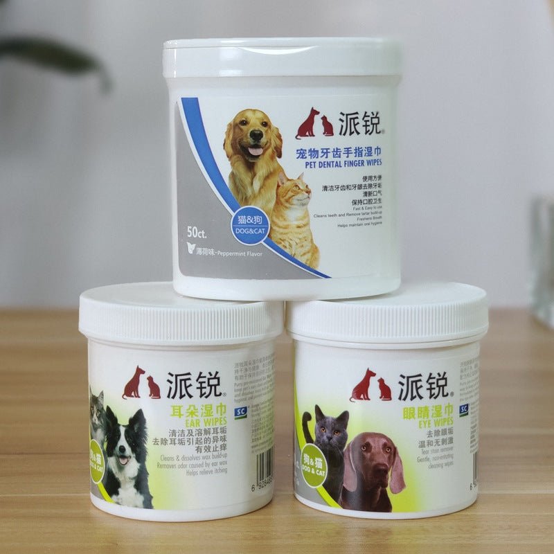 Pet Wipes Wipes for Pet Cleaning Teeth - Yahko Merchandise