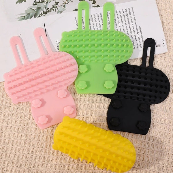 Pets Cat Hair Removal Massage Comb Cats Scratching Rubbing Brush Kitten Grooming Self Cleaning Wall Corner Cat Scratcher Combs Pet Products - Yahko Merchandise