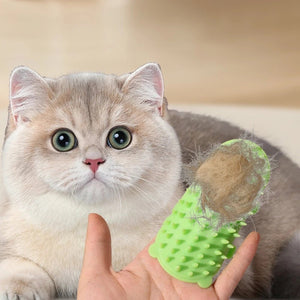 Pets Cat Hair Removal Massage Comb Cats Scratching Rubbing Brush Kitten Grooming Self Cleaning Wall Corner Cat Scratcher Combs Pet Products - Yahko Merchandise