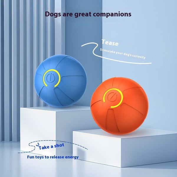 Pets Electric Jumping Ball Automatic Dog - teasing Luminous Pet Products Pets Dogs Training Products Ball Toys For Dogs Resistance - Yahko Merchandise