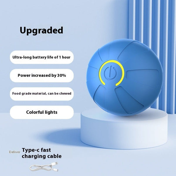 Pets Electric Jumping Ball Automatic Dog - teasing Luminous Pet Products Pets Dogs Training Products Ball Toys For Dogs Resistance - Yahko Merchandise