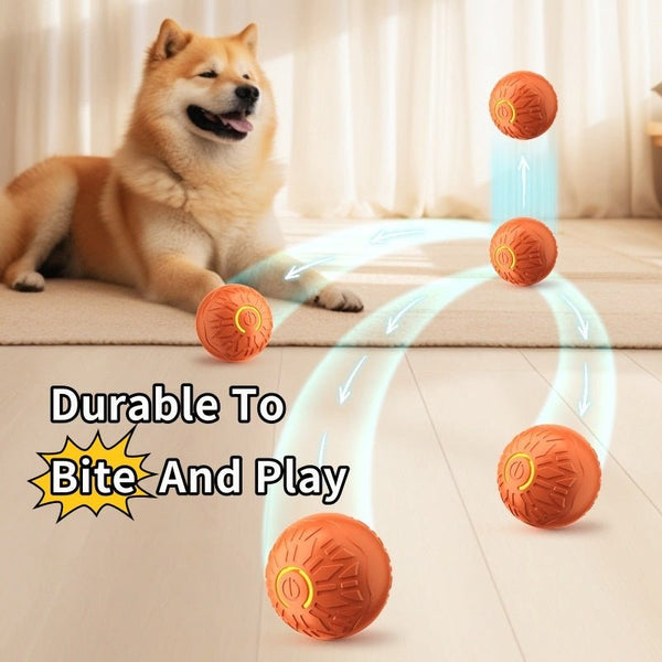 Pets Electric Jumping Ball Automatic Dog - teasing Luminous Pet Products Pets Dogs Training Products Ball Toys For Dogs Resistance - Yahko Merchandise