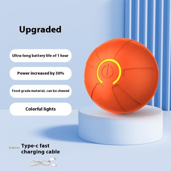 Pets Electric Jumping Ball Automatic Dog - teasing Luminous Pet Products Pets Dogs Training Products Ball Toys For Dogs Resistance - Yahko Merchandise