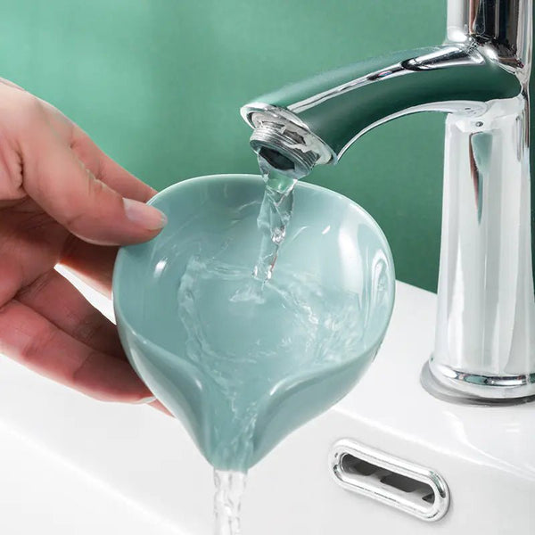 Plastic Soap Dish and Folding Basin Set for Home Use - Yahko Merchandise