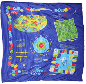Playtime Reversible Slumber Bag. Over 35 Fun Interactive Games! - Yahko Merchandise