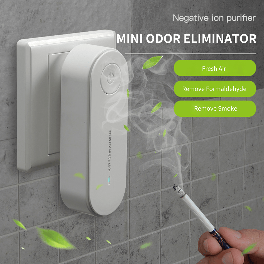 Plug In Air Purifier Mini Eliminator Freshener Air Cleaner - Yahko Merchandise