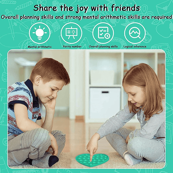 Pop it fidget toys Game For Adult Kid Push Bubble Fidget Sensory Toy - Yahko Merchandise