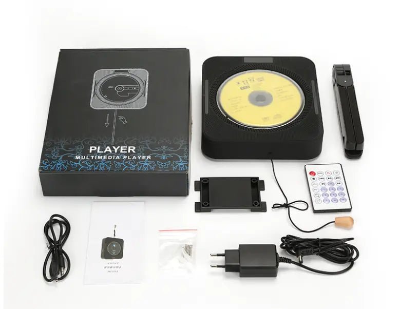 Portable CD Player and Bluetooth Speaker for Learning - Yahko Merchandise