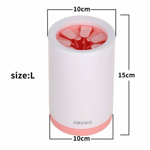 Portable Pet Paw Cleaner Cup Soft Silicone Comb - Yahko Merchandise