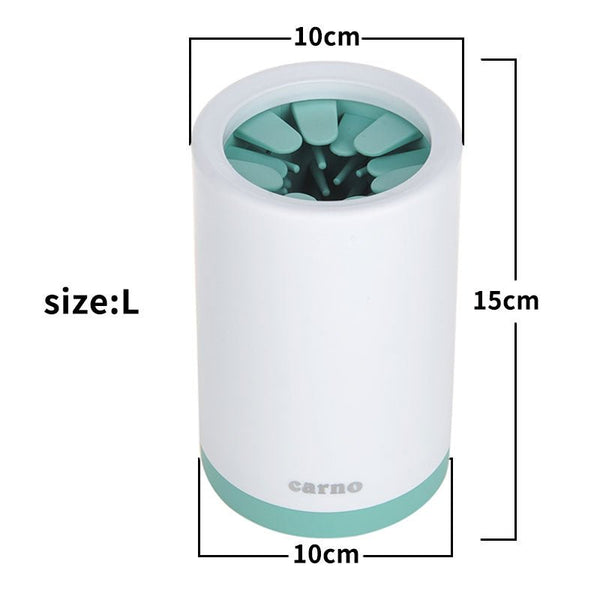 Portable Pet Paw Cleaner Cup Soft Silicone Comb - Yahko Merchandise